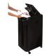 Cross-Cut | AutoMax 550C | Black | Paper shredding | Shredding CDs | Credit cards shredding