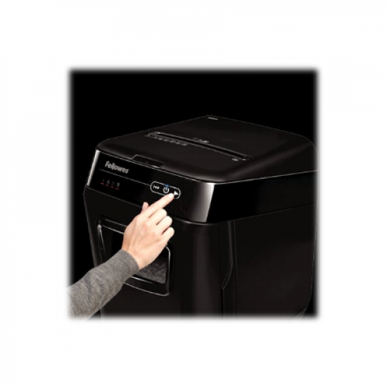 Cross-Cut | AutoMax 200C | Black | Paper shredding | Shredding CDs | Credit cards shredding