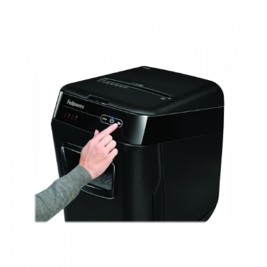 Cross-Cut | AutoMax 200C | Black | Paper shredding | Shredding CDs | Credit cards shredding
