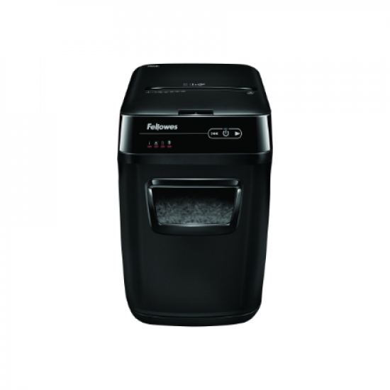 Cross-Cut | AutoMax 200C | Black | Paper shredding | Shredding CDs | Credit cards shredding