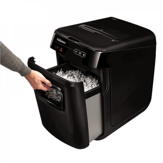 Cross-Cut Shredder | AutoMAX 150C | Black | Paper shredding | Shredding CDs | Credit cards shredding | Auto Feed
