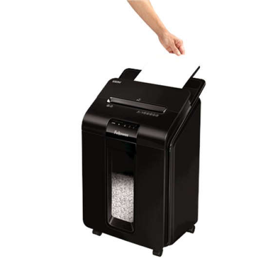 Mini-Cut | AutoMAX 100M | Black | 23 L | Paper shredding | Credit cards shredding