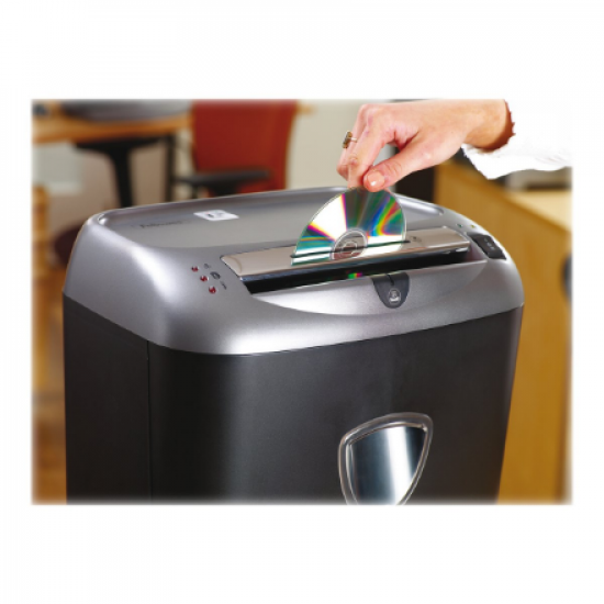Cross-Cut | 75Cs | Black | 27 L | Paper shredding | Shredding CDs | Credit cards shredding | 23.8 