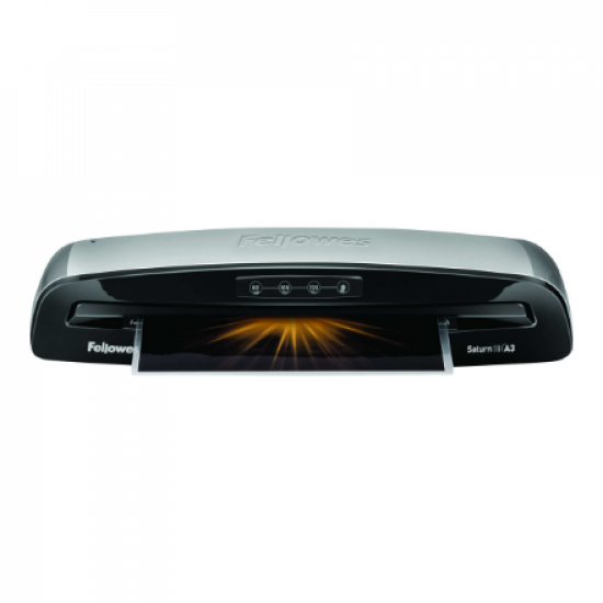Silver/Black | Laminator Saturn 3i A3
