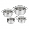 TEFAL | Duetto+ Stewpots set, 7 pcs | G719S734 | Stainless steel | Dishwasher proof | Lid included | Stainless steel