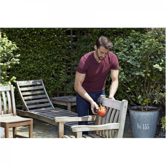 BLACK & DECKER Random Orbital Sander BEW210-QS | 230 W | Sander