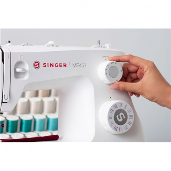 Singer | Sewing Machine | ME457 | Number of stitches 33 | Number of buttonholes 1 | White