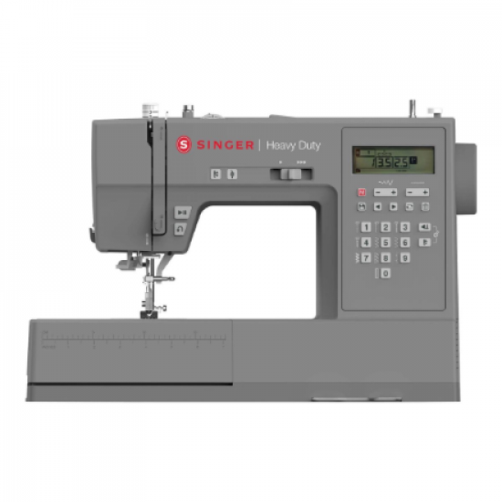 Singer | Heavy Duty Sewing Machine | HD6705C | Rechargeable | Number of stitches 200 | Number of buttonholes 1 | Grey | Number of brush heads included 1