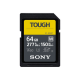 Sony | 64GB SF-M Series SDXC Class10 UHS-II U3 V60 Tough Memory Card | 64 GB | SDXC | Flash memory class 10