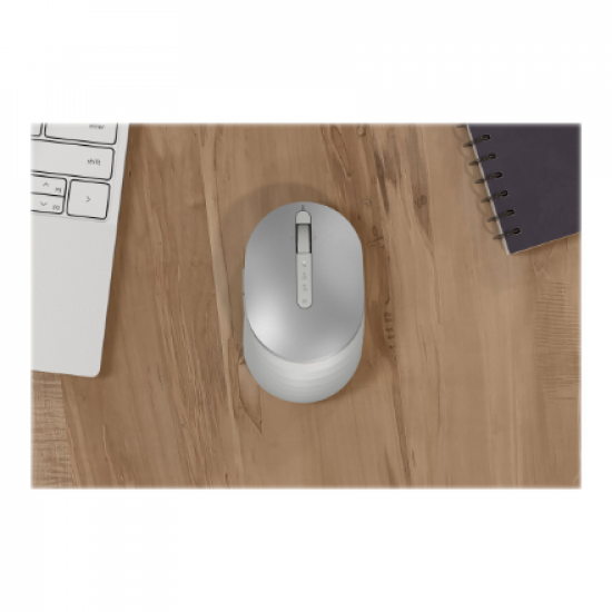 Dell | Premier Rechargeable Wireless Mouse | MS7421W | 2.4GHz Wireless Optical Mouse | Wireless optical | Wireless - 2.4 GHz, Bluetooth 5.0 | Platinum silver