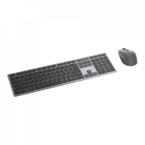 Dell | Premier Multi-Device Keyboard and Mouse | KM7321W | Keyboard and Mouse Set | Wireless | Batteries included | US | Titan grey | Wireless connection