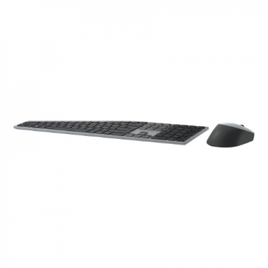 Dell | Premier Multi-Device Keyboard and Mouse | KM7321W | Keyboard and Mouse Set | Wireless | Batteries included | EE | Titan grey | Wireless connection
