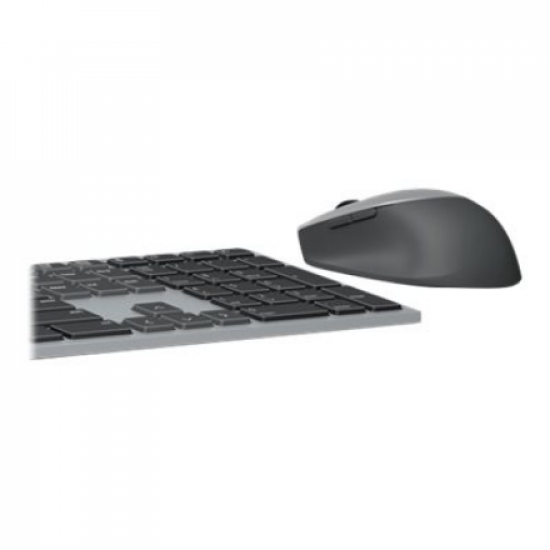 Dell | Premier Multi-Device Keyboard and Mouse | KM7321W | Keyboard and Mouse Set | Wireless | Batteries included | EE | Titan grey | Wireless connection