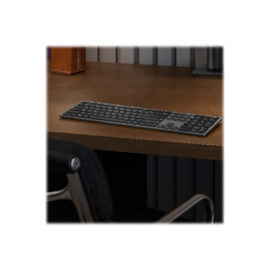 Dell | Premier Multi-Device Keyboard and Mouse | KM7321W | Keyboard and Mouse Set | Wireless | Batteries included | EE | Titan grey | Wireless connection