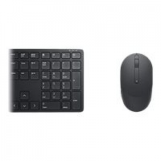 Dell | Pro Keyboard and Mouse (RTL BOX) | KM5221W | Keyboard and Mouse Set | Wireless | Batteries included | Russian | Black | Wireless connection