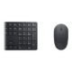 Dell | Pro Keyboard and Mouse (RTL BOX) | KM5221W | Keyboard and Mouse Set | Wireless | Batteries included | Russian | Black | Wireless connection