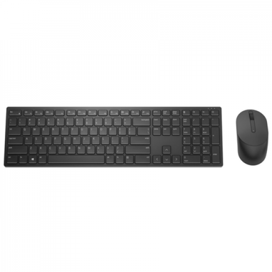 Dell | Pro Keyboard and Mouse | KM5221W | Keyboard and Mouse Set | Wireless | Batteries included | EE | Black | Wireless connection