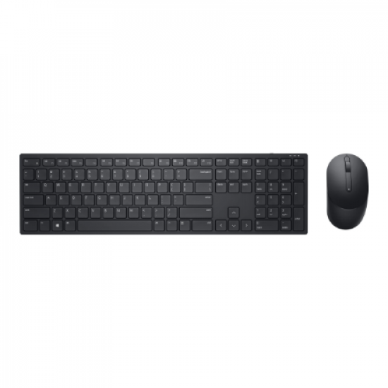 Dell | Pro Keyboard and Mouse | KM5221W | Keyboard and Mouse Set | Wireless | Batteries included | EE | Black | Wireless connection