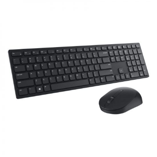 Dell | Pro Keyboard and Mouse | KM5221W | Keyboard and Mouse Set | Wireless | Batteries included | EE | Black | Wireless connection