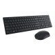 Dell | Pro Keyboard and Mouse | KM5221W | Keyboard and Mouse Set | Wireless | Batteries included | EE | Black | Wireless connection