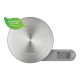 Caso | Scales | Kitchen EcoMate | Maximum weight (capacity) 5 kg | Graduation 1 g | Display type LCD | Stainless steel