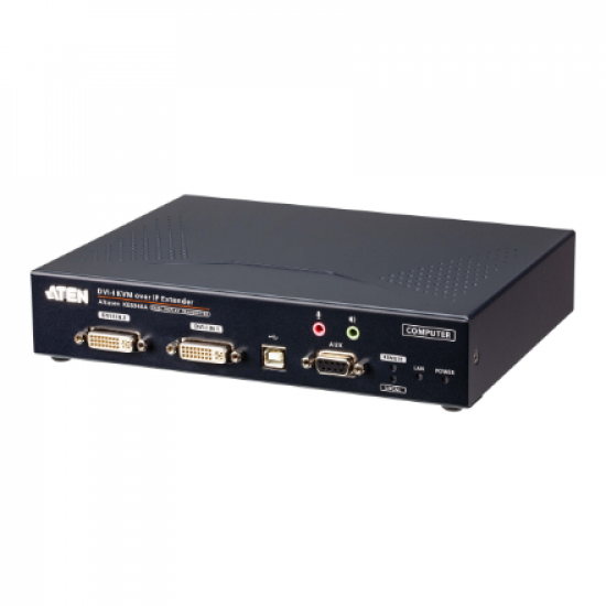 Aten | DVI-I Dual Display KVM over IP Extender Transmitter | KE6940AT | Warranty 36 month(s)