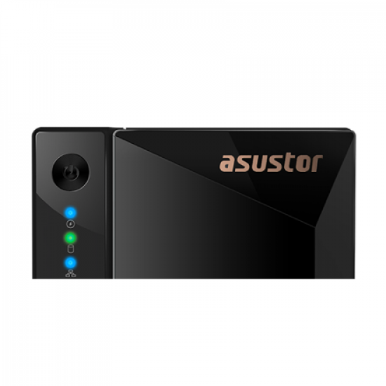 Asus | AsusTor Tower NAS | AS3302T | Up to 2 HDD | Realtek RTD1296 Quad-Core | Realtek RTD1296 | Processor frequency 1.4 GHz | 2 GB | DDR4 | Black