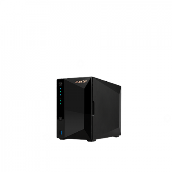 Asus | AsusTor Tower NAS | AS3302T | Up to 2 HDD | Realtek RTD1296 Quad-Core | Realtek RTD1296 | Processor frequency 1.4 GHz | 2 GB | DDR4 | Black