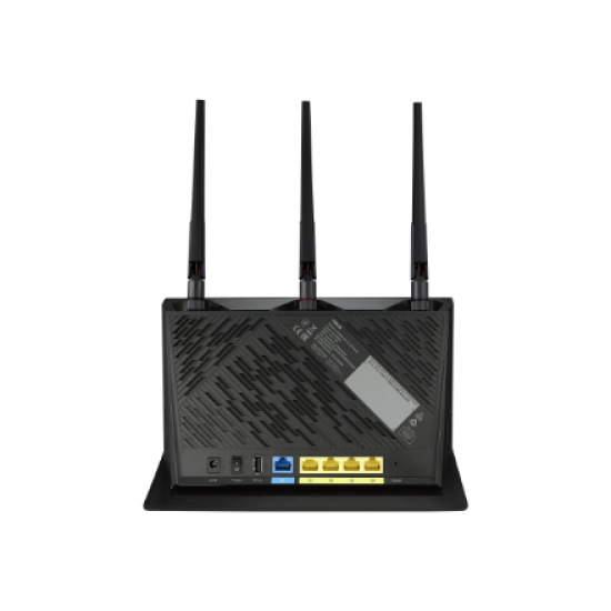 LTE Modem Router | 4G-AC86U Wireless-AC2600 | 802.11ac | 800+1733 Mbit/s | 10/100/1000 Mbit/s | Ethernet LAN (RJ-45) ports 4 | Mesh Support No | MU-MiMO Yes | 3G/4G via optional USB adapter | Antenna type  Dual-band | 1 x USB 2.0 | 36 month(s)