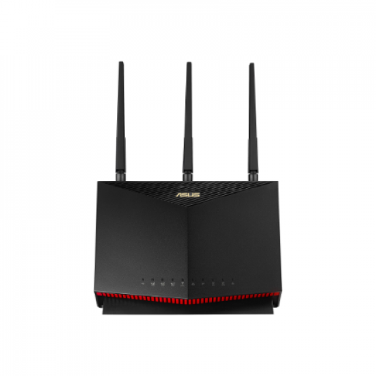 LTE Modem Router | 4G-AC86U Wireless-AC2600 | 802.11ac | 800+1733 Mbit/s | 10/100/1000 Mbit/s | Ethernet LAN (RJ-45) ports 4 | Mesh Support No | MU-MiMO Yes | 3G/4G via optional USB adapter | Antenna type  Dual-band | 1 x USB 2.0 | 36 month(s)