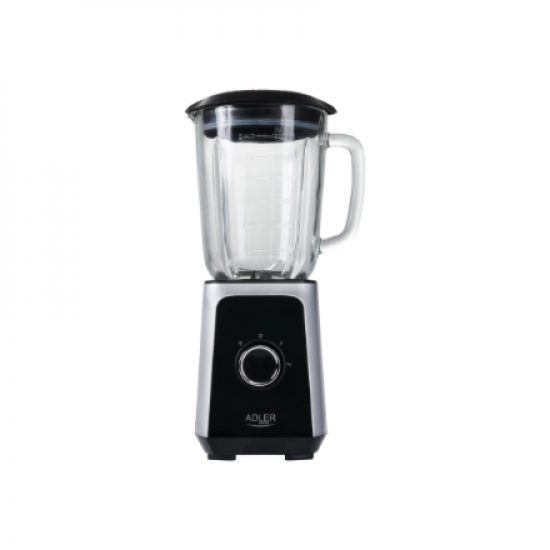 Adler | Blender | AD 4076 | Tabletop | 1000 W | Jar material Glass | Jar capacity 1.5 L | Ice crushing | Black