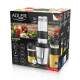 Adler | Blender | AD 4081 | Tabletop | 800 W | Jar material BPA Free Plastic | Jar capacity 0.4 + 0.57 L | Ice crushing | Black/Stainless steel