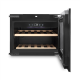 Caso | Wine Cooler | WineDeluxe E 18 | Energy efficiency class G | Built-in | Bottles capacity 18 bottles | Cooling type Compressor technology | Black