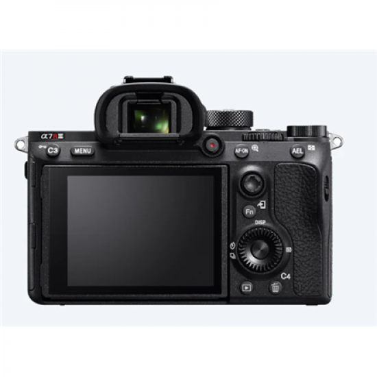 Sony ILCE-7RM3A A7R III with 35mm full-frame image sensor | Sony | Camera with 35mm full frame image sensor | ILCE-7RM3A Alpha 7R III | Mirrorless Camera body | 42.4 MP | ISO sensitivity (max) 102400 | Display diagonal 3.0 