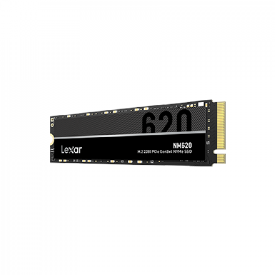 Lexar | M.2 NVMe SSD | NM620 | 2000 GB | SSD form factor M.2 2280 | Solid-state drive interface PCIe Gen3x4 | Read speed 3300 MB/s | Write speed 3000 MB/s