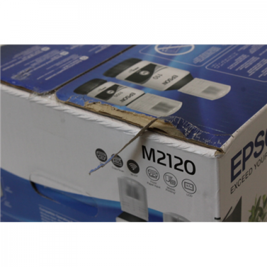 SALE OUT. Epson EcoTank M2120 Multifunction compact mono printer with Wi-Fi | SALE OUT. SALE OUT. Epson | Multifunction compact printer | EcoTank M2120 | Inkjet | Mono | A4 | Wi-Fi | White | DAMAGED PACKAGING