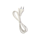 Gembird | Power cord, 1.8 m | White | EU input 2 pin plug