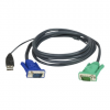 Aten | 3M USB KVM Cable with 3 in 1 SPHD | 2L-5203U