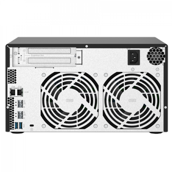 QNAP | 8-Bay QTS NAS | TS-832PX-4G | Up to 8 HDD/SSD Hot-Swap | AnnapurnaLabs Alpine | AL324 ARM Cortex-A57 Quad-Core | Processor frequency 1.7 GHz | 4 GB | DDR4