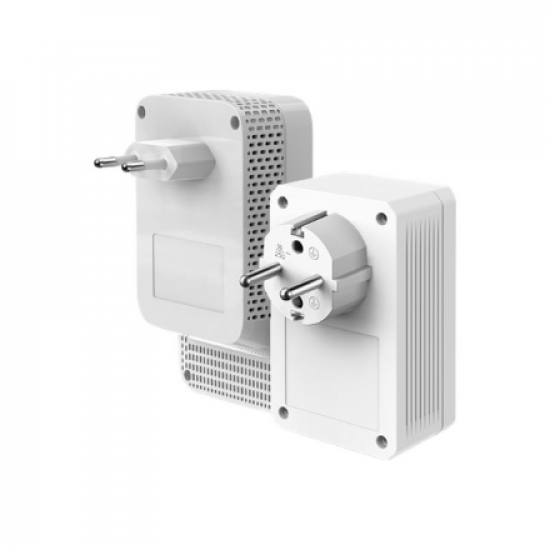 TP-LINK | AV1000 Gigabit Passthrough Powerline ac Wi-Fi Kit | TL-WPA7617 KIT with TL-PA7017P | 10/100/1000 Mbit/s | Ethernet LAN (RJ-45) ports 2 | 802.11ac | 2.4 GHz/5.0 GHz | Wi-Fi data rate (max) 300+867 Mbit/s | Extra socket