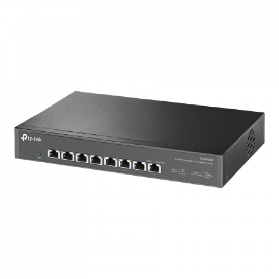 TP-LINK | 8-Port 10G Switch | TL-SX1008 | Unmanaged | Desktop/Rackmountable | Power supply type External