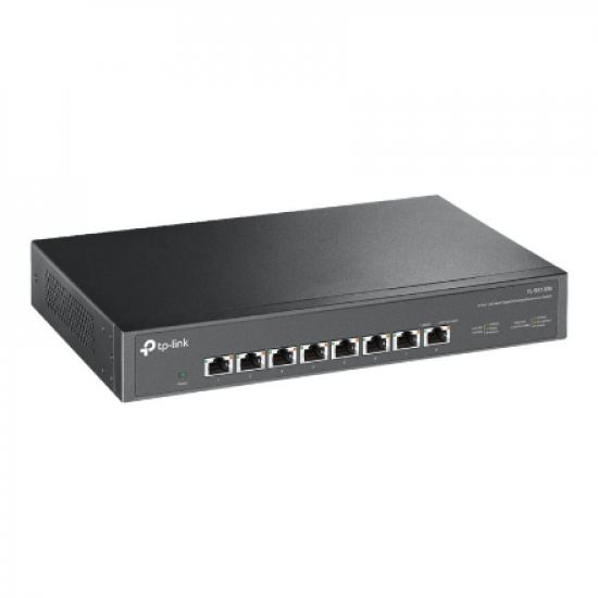 TP-LINK | 8-Port 10G Switch | TL-SX1008 | Unmanaged | Desktop/Rackmountable | Power supply type External