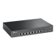 TP-LINK | 8-Port 10G Switch | TL-SX1008 | Unmanaged | Desktop/Rackmountable | Power supply type External