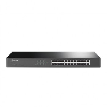 TP-LINK | Switch | TL-SF1024 | Unmanaged | Rackmountable | 10/100 Mbps (RJ-45) ports quantity 24 | Power supply type External
