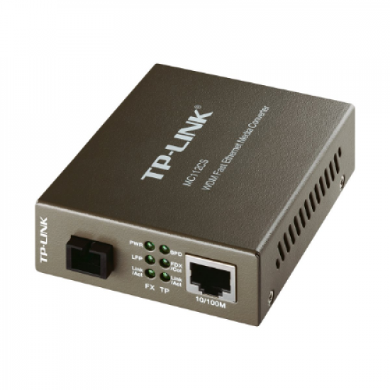 TP-LINK | VDM Media Converter | MC112CS | 10/100M RJ45 port