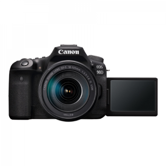 Canon | EOS 90D BK | Megapixel 32,5 MP | Image stabilizer | ISO sensitivity (max) 51200 | Wi-Fi | Video recording | Automatic, manual | APS-C CMOS | Black