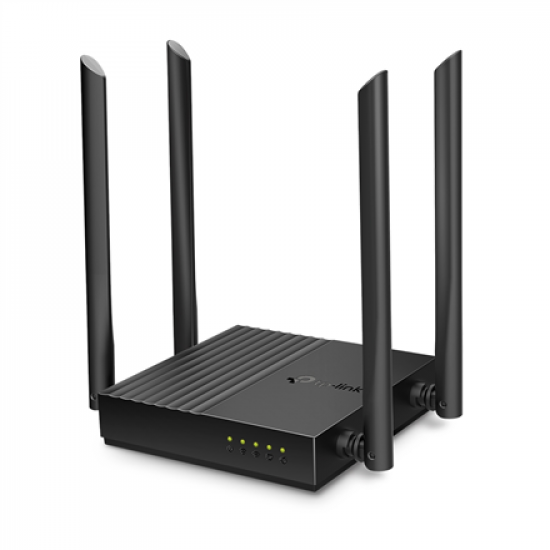 AC1200 Wireless MU-MIMO Wi-Fi Router | Archer C64 | 802.11ac | 867+400 Mbit/s | Ethernet LAN (RJ-45) ports 4 | Mesh Support No | MU-MiMO Yes | No mobile broadband | Antenna type 4 x Fixed