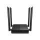 AC1200 Wireless MU-MIMO Wi-Fi Router | Archer C64 | 802.11ac | 867+400 Mbit/s | Ethernet LAN (RJ-45) ports 4 | Mesh Support No | MU-MiMO Yes | No mobile broadband | Antenna type 4 x Fixed