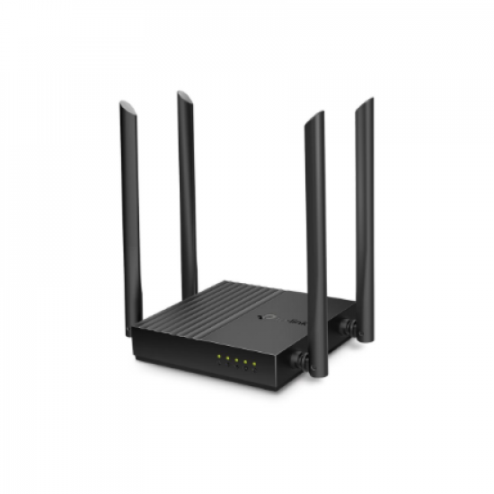 AC1200 Wireless MU-MIMO Wi-Fi Router | Archer C64 | 802.11ac | 867+400 Mbit/s | Ethernet LAN (RJ-45) ports 4 | Mesh Support No | MU-MiMO Yes | No mobile broadband | Antenna type 4 x Fixed