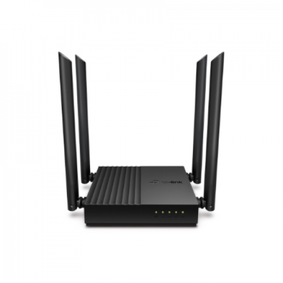 AC1200 Wireless MU-MIMO Wi-Fi Router | Archer C64 | 802.11ac | 867+400 Mbit/s | Ethernet LAN (RJ-45) ports 4 | Mesh Support No | MU-MiMO Yes | No mobile broadband | Antenna type 4 x Fixed